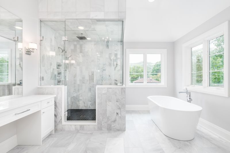 Luxury Master Bathroom Flooring